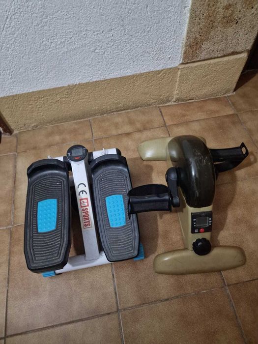Pedaleira e step por 50 euros
