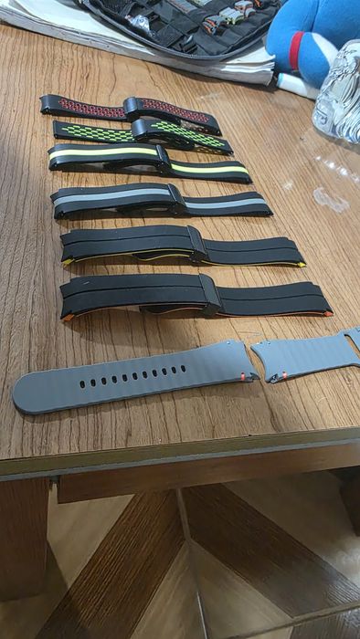 Samsung watch 6 classic 47mm muitos  extras de acessórios