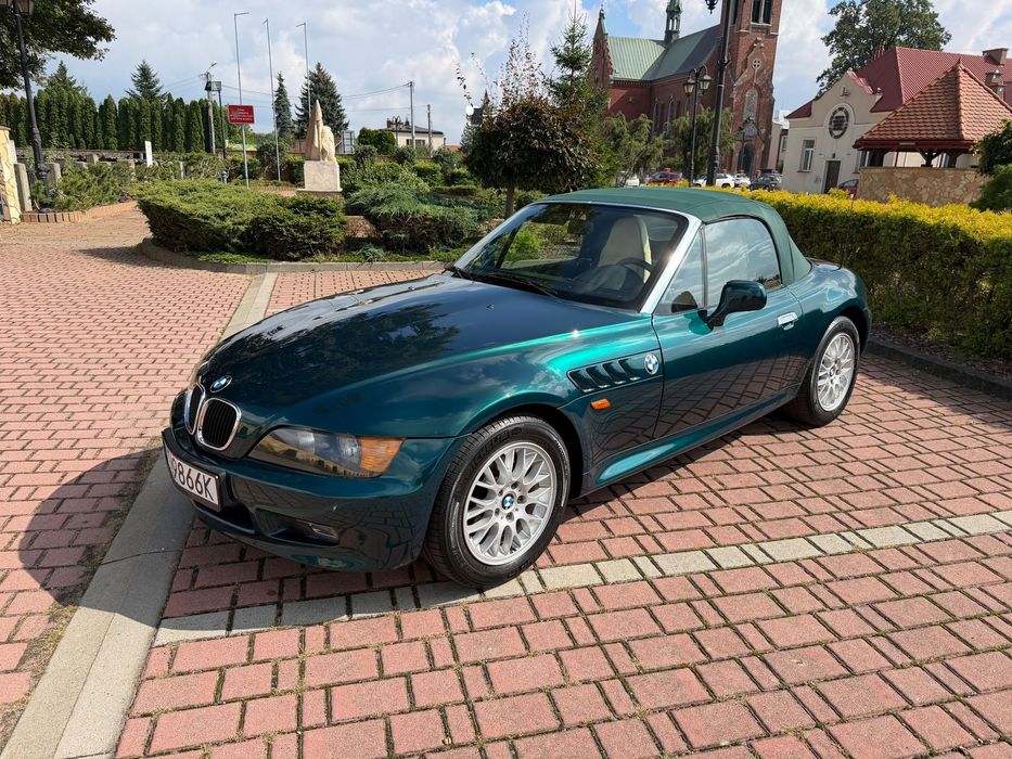 BMW Z3 Individual British Traditional zielony BBS klima jasne skóry bez rdzy!