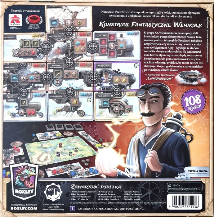 Odlotowy Wyścig gra planszowa