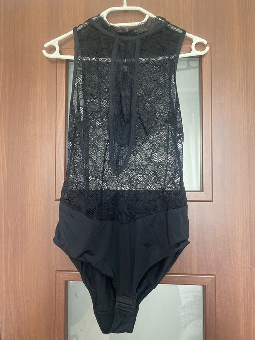Body koronkowe czarne,Esmara