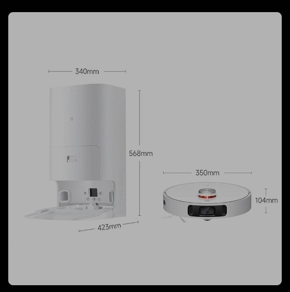 Robot Aspirador+Mopa Xiaomi Mijia Omni 1S (usado apenas 12 dias)