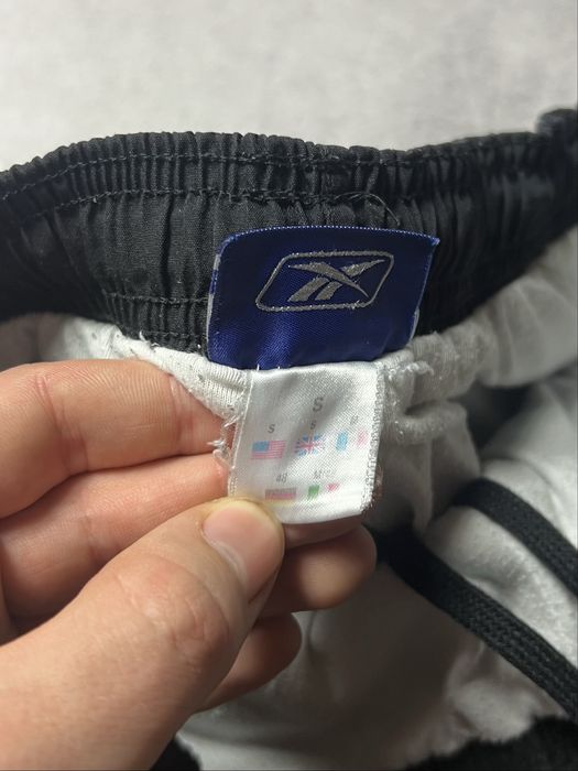 Нейлонові штани Reebok Чоловічі Розмір S С Оригінал Чорні