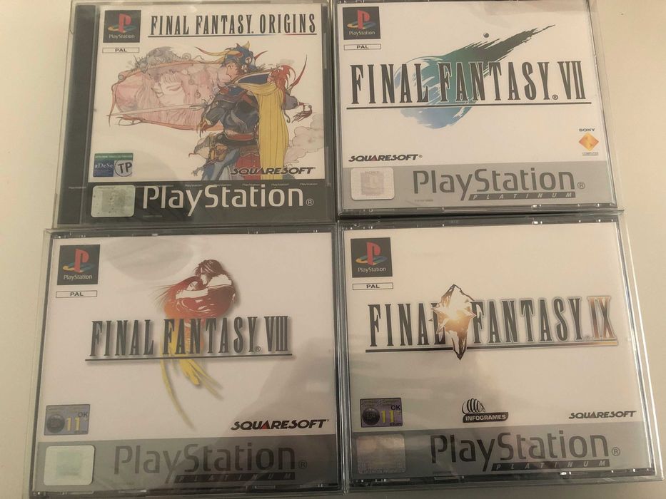 Jogo NOVO/SELADO PS1 PSX Playstation FF8 Final Fantasy VIII 8 Platinum