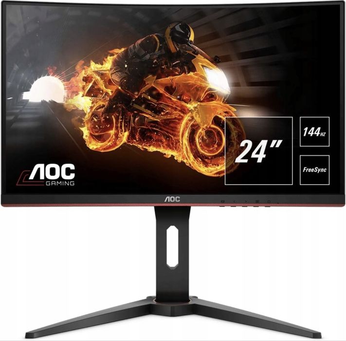 Monitor AOC C24G1 Curved 24" | 144Hz | 1ms | Stan BDB