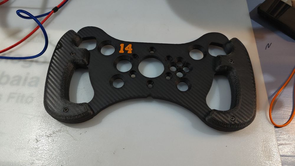 Mod Volante F1 / GT (Impressão 3D) para Thrustmaster T300 RS / GT
