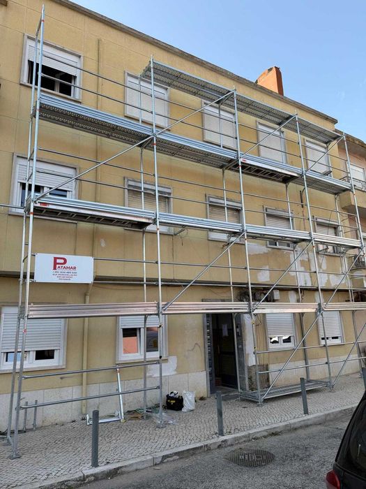 Aluguer de andaimes - Tradicional e Europeu certificado