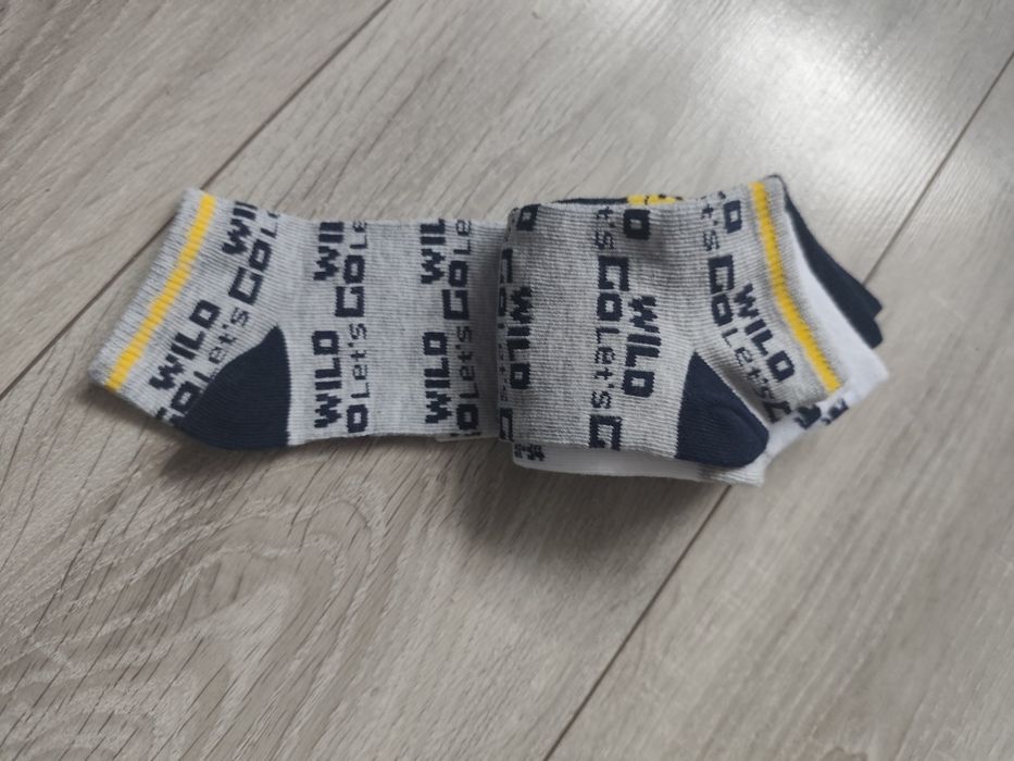 Zestaw trójpak skarpetki chłopięce 31-34