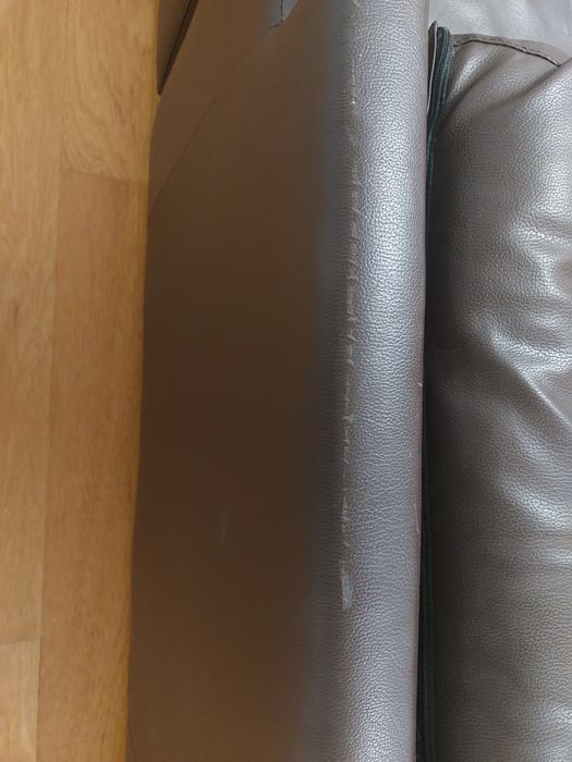 Conjunto de sofá cama usado