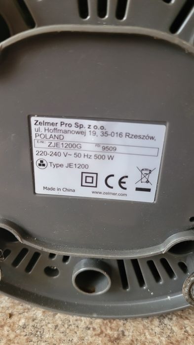 Sokowirówka zelmer  master 850w
