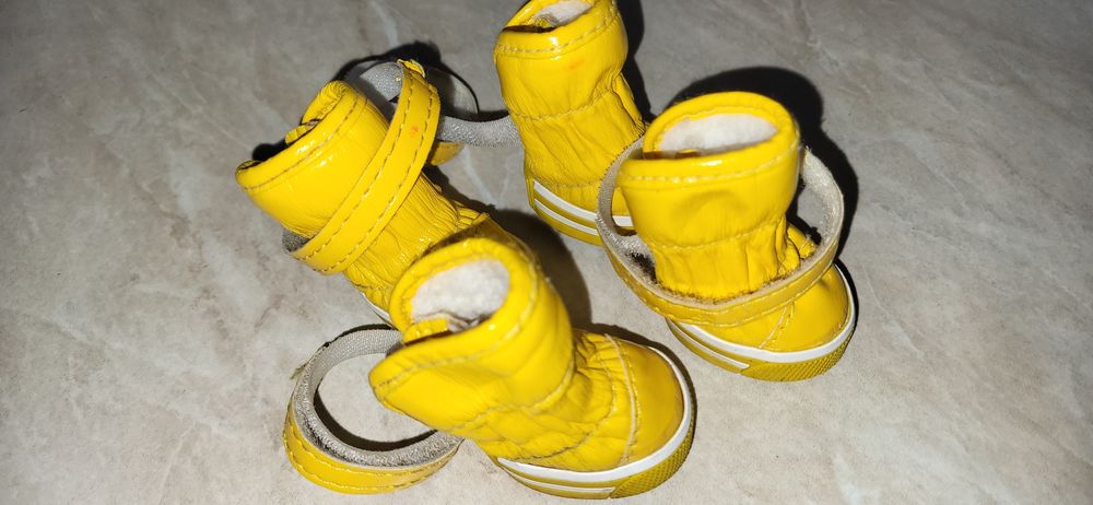 Сапожки зимові для собачки малих порід