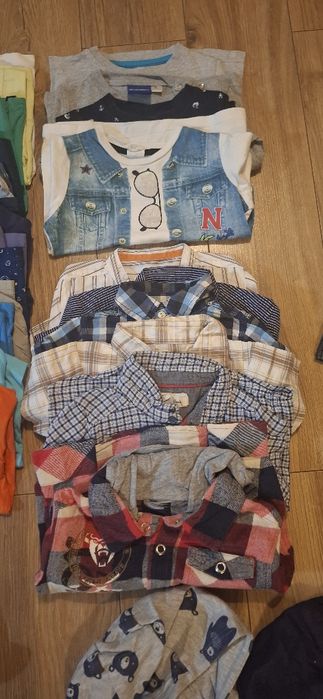 Duży zestaw ubranek od 74 do 86  92 i 104