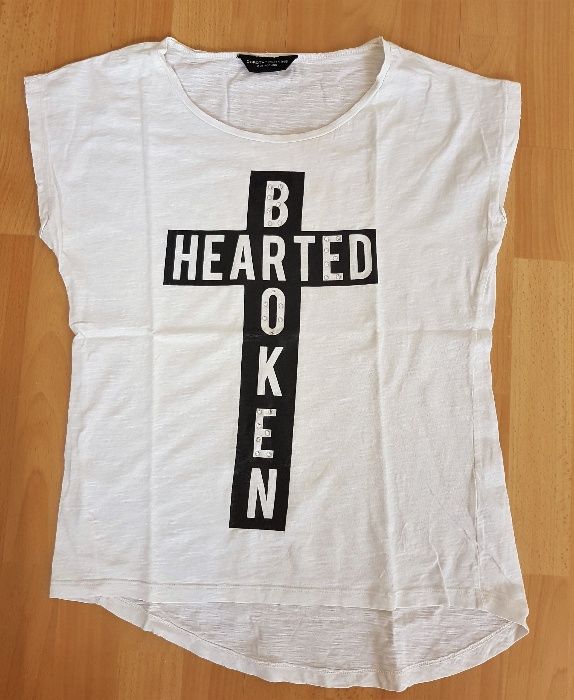 DOROTHY PERKINS roz 40 krzyż dżety hearted broken