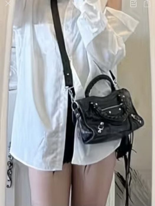 Сумка жіноча Balenciaga Le City Motorcycle Bag Mini