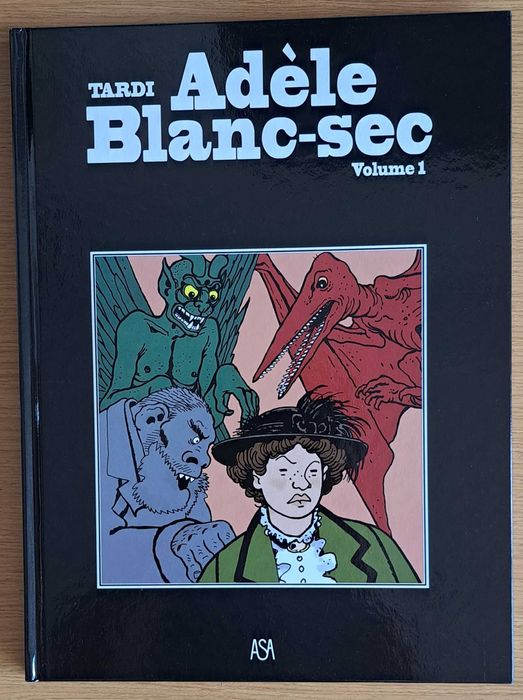 Hardcover Double Comic Album - Adèle "Adèle and the Monster / The Demon of the Eiffel Tower"64738499019394120