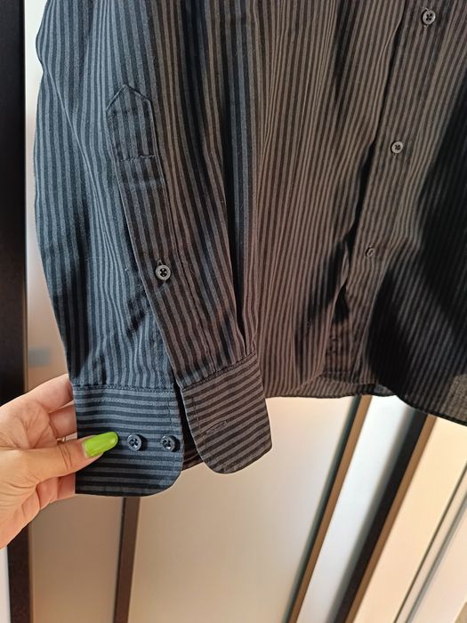 Koszula czarna w paski