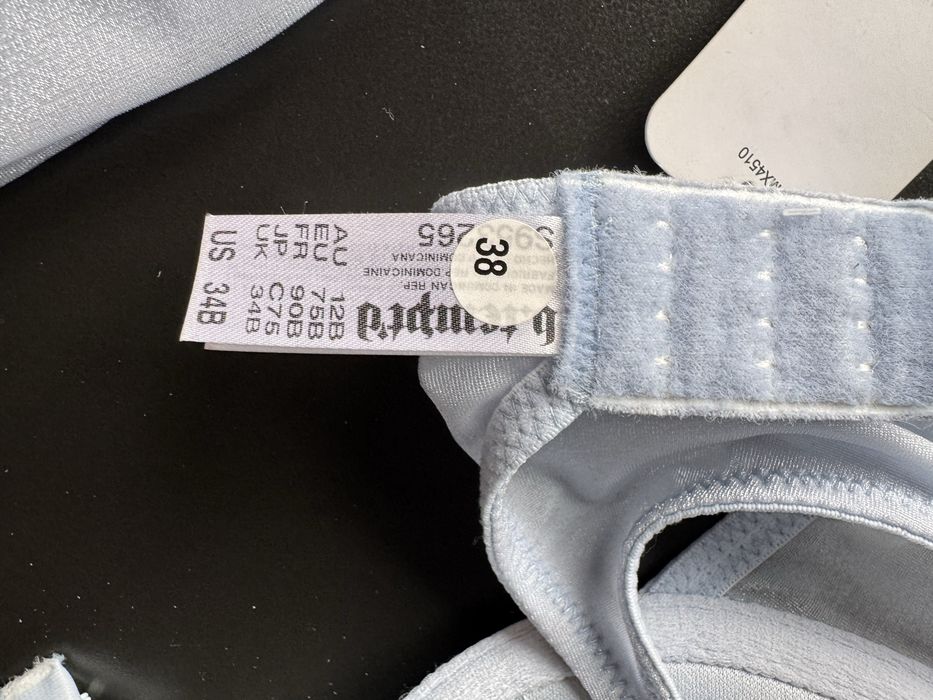 Zestaw biustonosz nowy 75B brytyjskiej firmy b.tempt'd