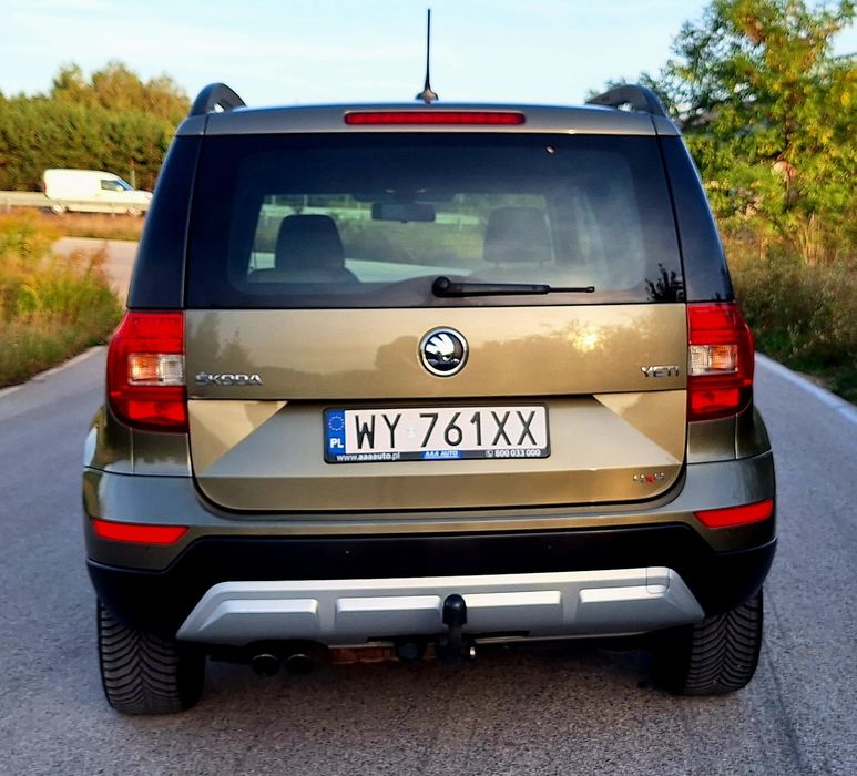 Samochód osobowy SKODA YETI