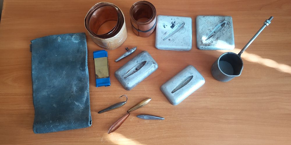 Форма для литья блесен