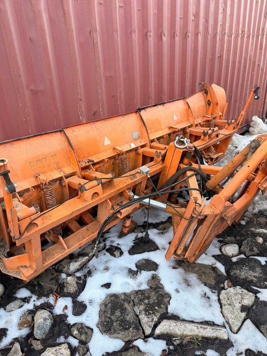 Pług śnieżny do śniegu Mercedes Unimog ciągnik DUŻY