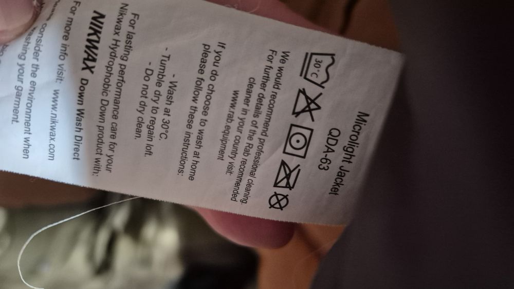 Kurtka PUCHOWA RAB XL - czarna