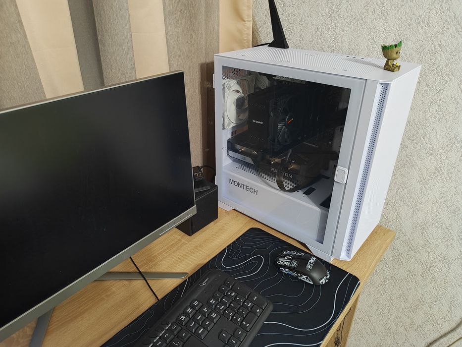 Ігровий ПК Ryzen 5 7500f & rx 9060 xt 16 gb & ddr5 32gb 6000