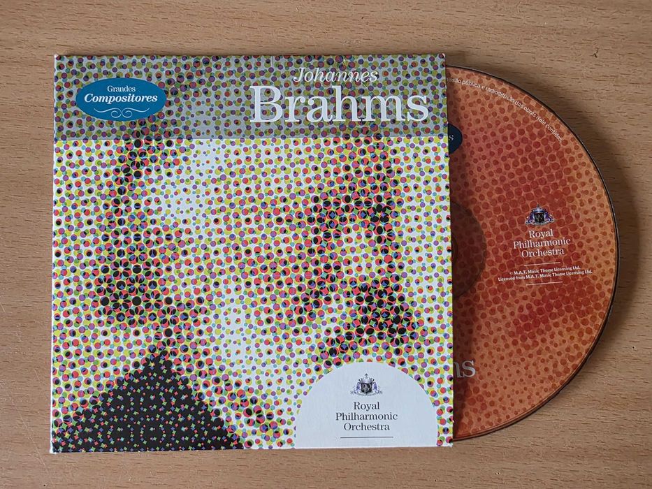 CD de música clássica "Johannes Brahms"
