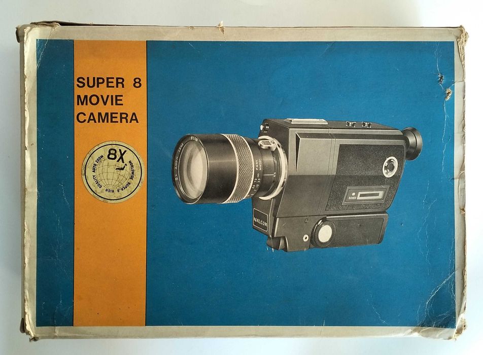 Máquina Filmar Super 8 TL-800