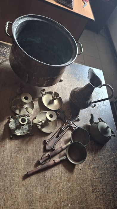 Kociołek z mosiądzu