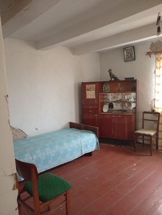 Будинок + дерев'яний гараж на 2 місця