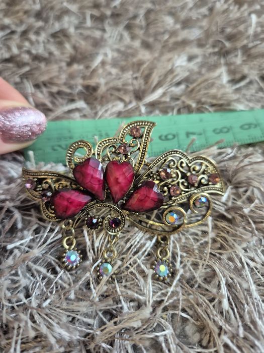 Śliczna spinka do włosów 8 cm