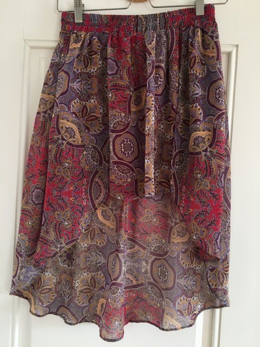 Saia Assimétrica (Colorida) | NUNCA USADA