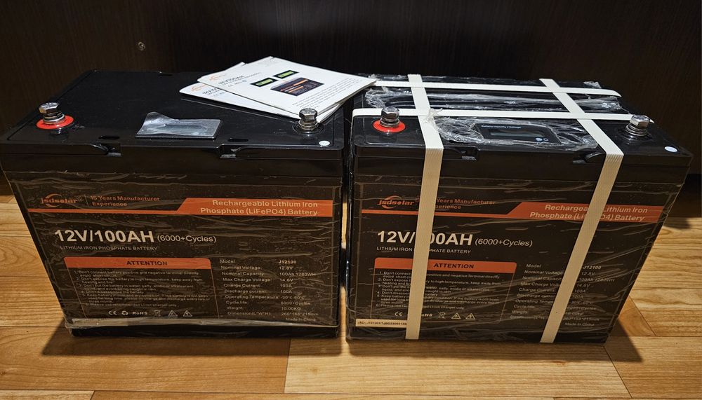 ‼️ Аккумулятор LiFePo4 Jsdsolar 12V 100Ah в наличии 2шт ‼️