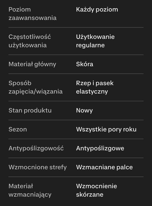 Rękawiczki jeździeckie damskie