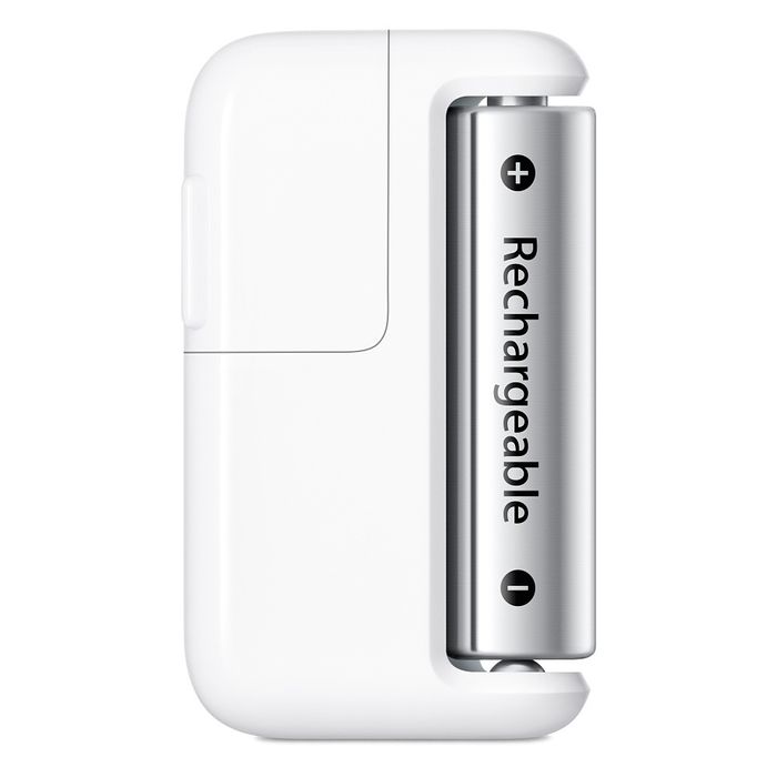 Carregador baterias Original Apple - AA battery charger + 2 baterias