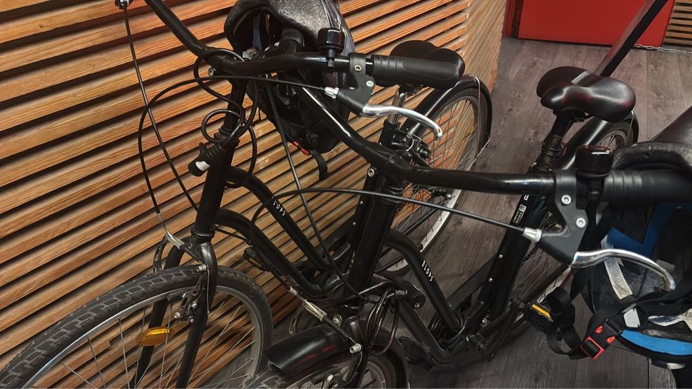 bicicleta urbana elops preta