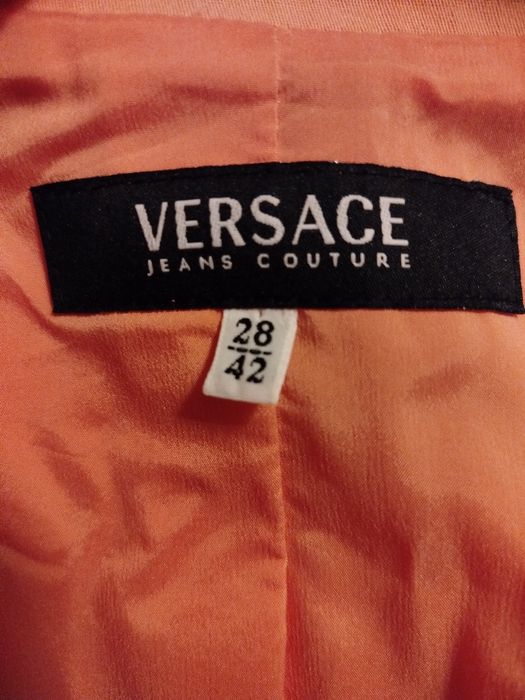 Versace jeans couture жакет раз.S нежный абрикос оранж