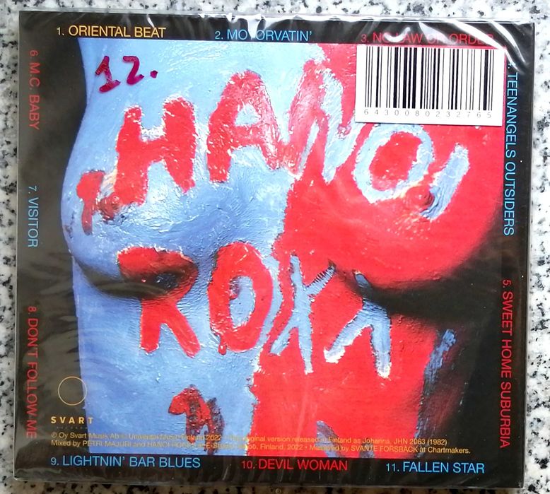 Cd de HANOI ROCKS "Oriental Beat" (novo)