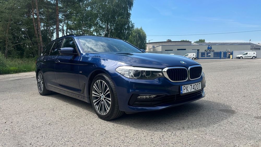 BMW Seria 5 BMW 520D 190KM Automat Harman Kardon BEZWYPADKOWY Prywatnie