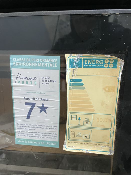 Lareira a lenha Lacunza AROA-700 – Inserto em ótimo estado