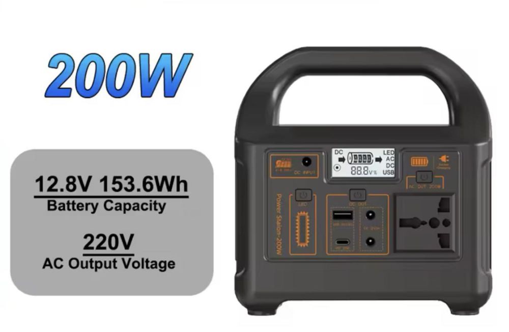Зарядна станція на 200w