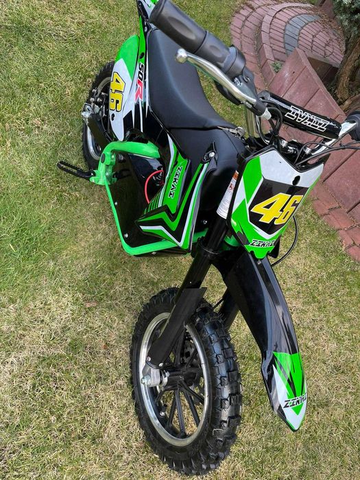 NOWY Mini cross elektryczny motor na akumulator 500W 36V motocykl DUŻY