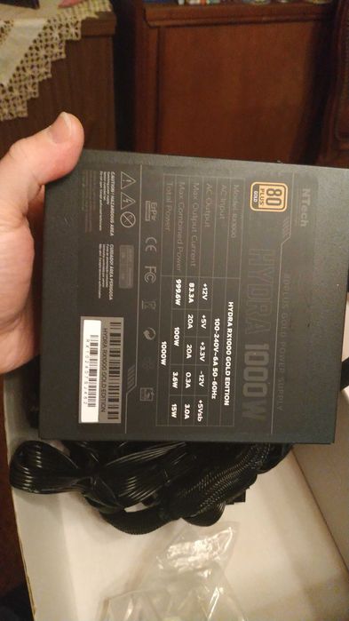 Fonte Alimentacao Slayer Hydra 1000W de Potencia!!