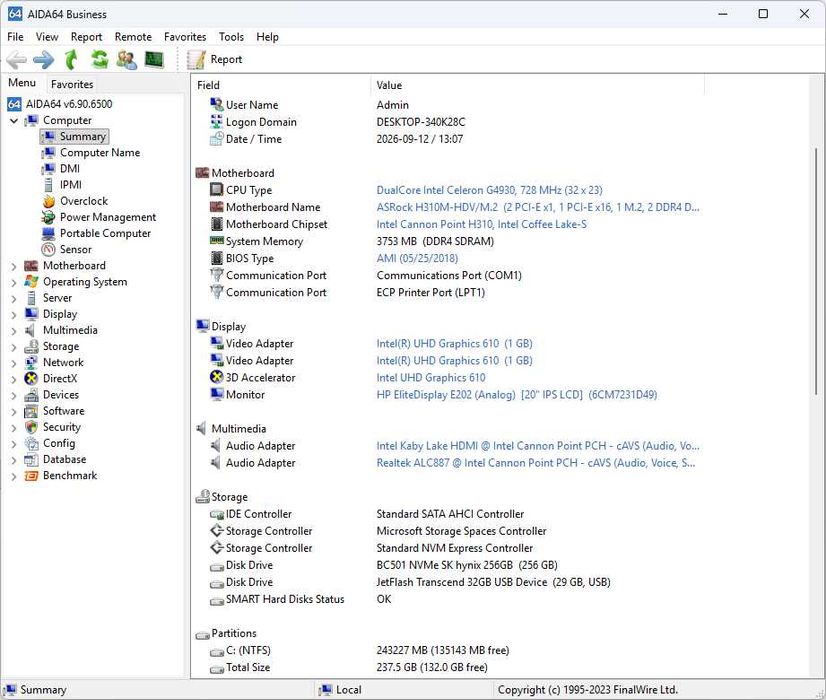 Системный блок Asrock 1151