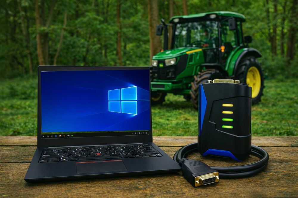 NAJLEPSZY Zestaw Diagnostyczny JOHN DEERE Maszyny Traktory Katalogi PL