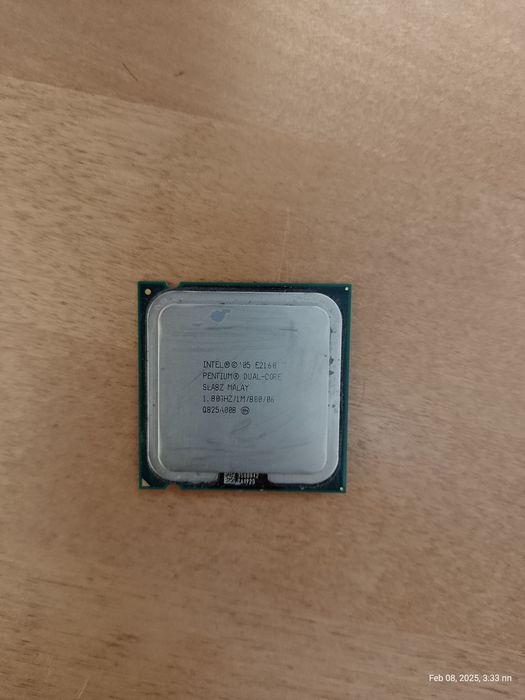 Процессор Intel pentium dual core e2160