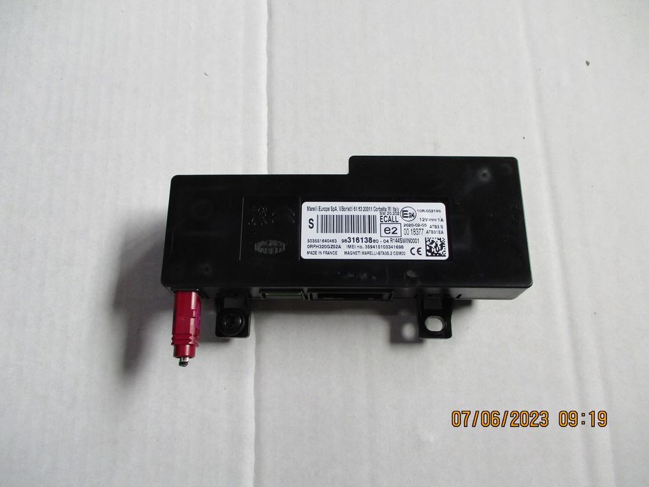 Moduł Bluetooth Citroen C4 Picasso Ii 9831613880