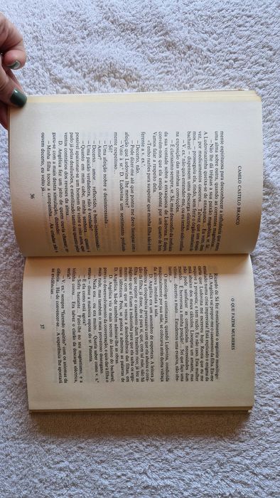 Livro "O que Fazem as Mulheres" - Camilo Castelo Branco