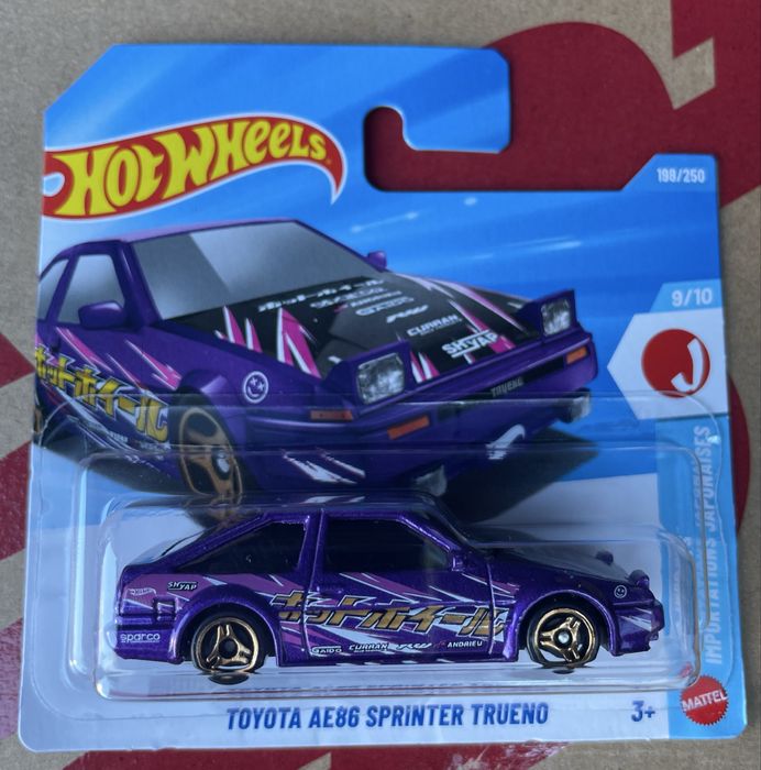 Hot Wheels Toyota AE86 Sprinter Trueno