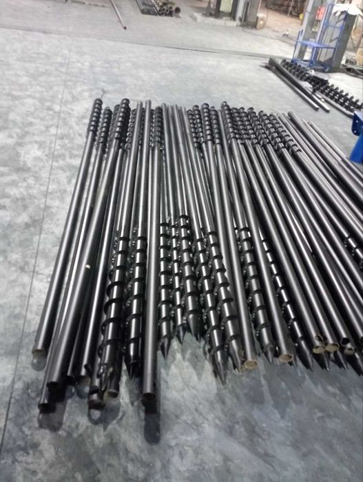 Палі гвинтові. Однолопасні. Геошуруп. Сваи винтовые (БЗС)